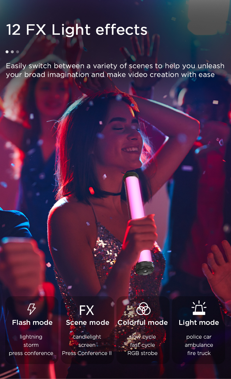 Soonpho p13 rgb levou vara de luz de vídeo Soonpho p13 rgb levou vara de luz de vídeo