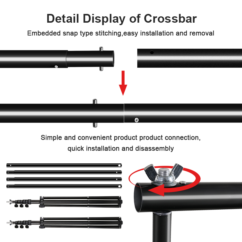 Profissional Estande Fundo 2/2.6x3m Liga