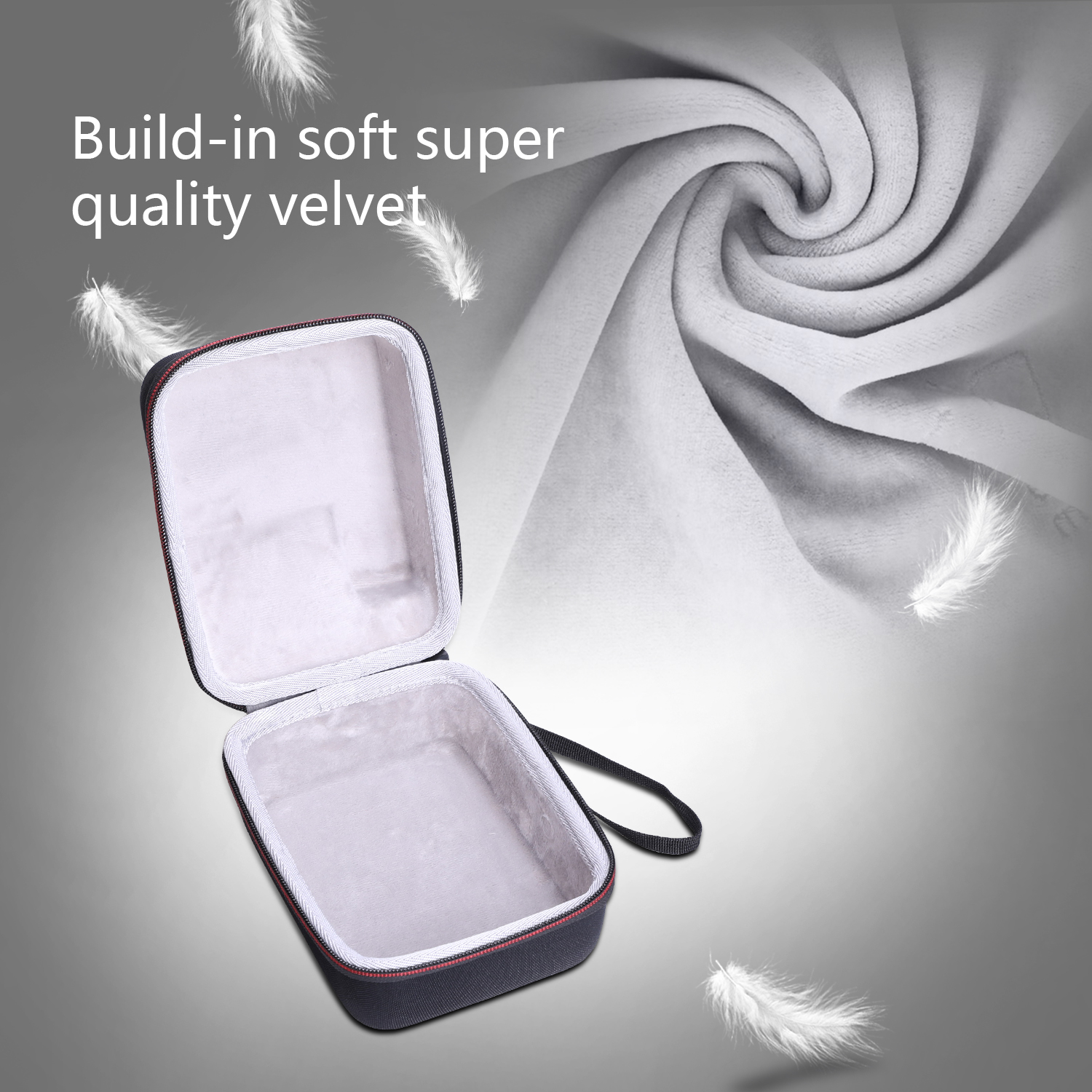 Ltgem estojo rígido de eva para câmera