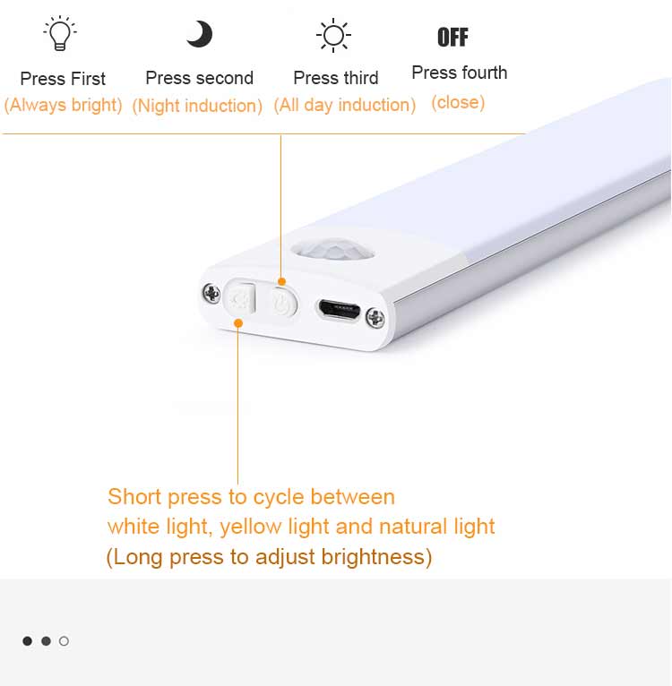 Luz da noite levou luz sob a luz do armário sensor de movimento armário luz do armário usb recarregável lâmpada de iluminação da cozinha Luz da noite levou luz sob a luz do armário sensor de movimento armário luz do armário usb recarregável lâmpada de iluminação da cozinha
