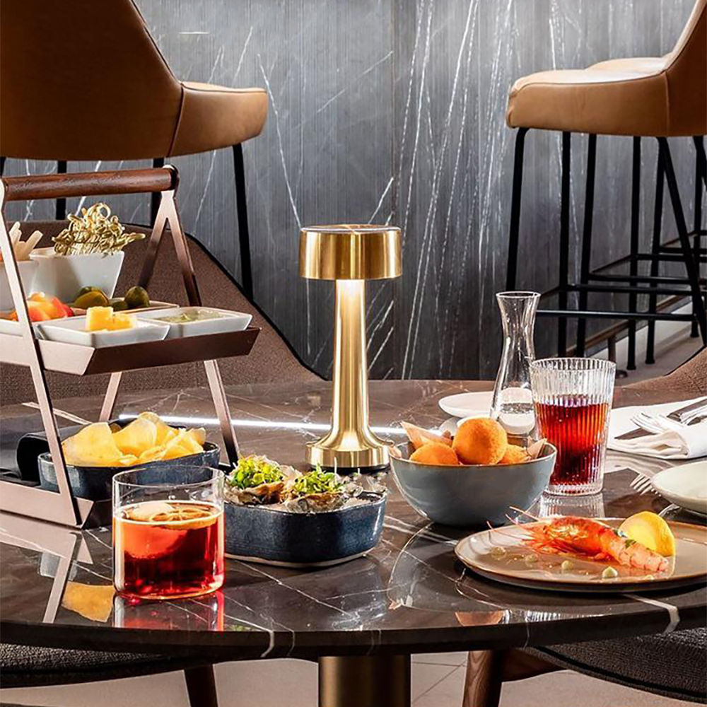 Retro lâmpada de mesa de bar lampara de noche dormitor abajur decoração do quarto chambre mesa quarto café luces levou luz da noite