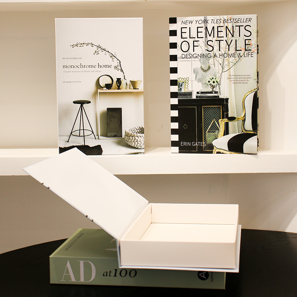 Decoração de livros de luxo caixa de armazenamento de casa sala de estar decoração prop livros designer de livros falsos mesa de café estética ornamentos