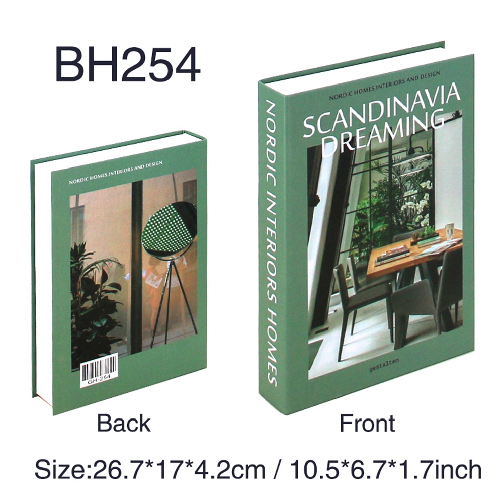 Decoração de livros de luxo caixa de armazenamento de casa sala de estar decoração prop livros designer de livros falsos mesa de café estética ornamentos