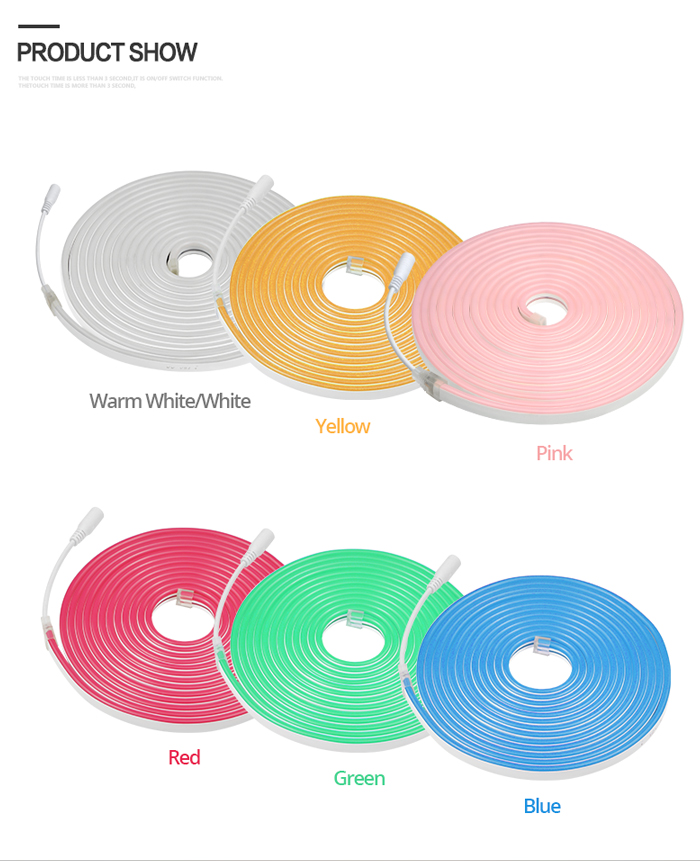 Plugue da ue 220v/eua plug 110v cozinha lâmpada fita 1- 5m à prova d' água led faixa de luz do armário para armário guarda-roupa iluminação de casa backlight